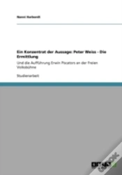 Capa do artigo Ein Konzentrat Der Aussage