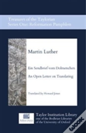 Capa do artigo Ein Sendbrief Vom Dolmetschen - An Open Letter On Translating