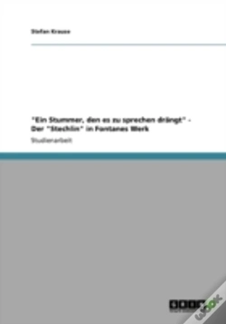 Capa do artigo "Ein Stummer, Den Es Zu Sprechen Drangt" - Der "Stechlin" In Fontanes Werk