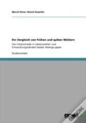 Ein Vergleich Von  Frahen Und Spaã‚Â¤Ten Mattern