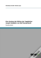 Capa do artigo Eine Analyse Der Edition Der Tagebucher Joseph Goebbels Von Ralf Georg Reuth
