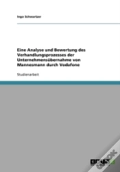 Capa do artigo Eine Analyse Und Bewertung Des Verhandlungsprozesses Der Unternehmensubernahme Von Mannesmann Durch Vodafone