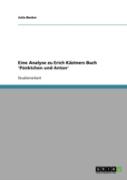 Eine Analyse Zu Erich Kastners Buch 'Punktchen Und Anton'