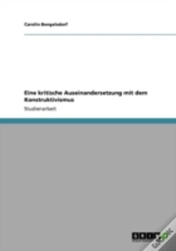 Capa do artigo Eine Kritische Auseinandersetzung Mit Dem Konstruktivismus