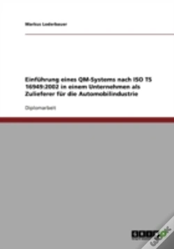Capa do artigo Einfuhrung Eines Qm-Systems Nach Iso Ts 16949