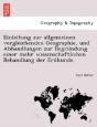 Einleitung Zur Allgemeinen Vergleichende - Preview