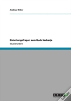 Capa do artigo Einleitungsfragen Zum Buch Sacharja