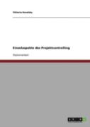 Einzelaspekte Des Projektcontrolling