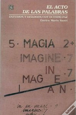 Capa do artigo El Acto De Las Palabras. Estudios Con Octavio Paz 