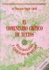 El Comentario Crítico De Textos