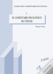 Capa do artigo El Comentario Filológico De Textos