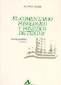 El Comentario Fonológico Y Fonético De Textos: Teoría Y Práctica - Preview