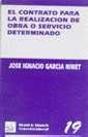El Contrato Para La Realización De Obra O Servicio Determinado - Preview