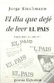 Capa do artigo El D¡A Que Dejé De Leer "El Pa¡S"