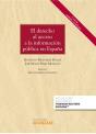 El Derecho Al Acceso A La Información Pública En España (Papel + E-Book) - Preview