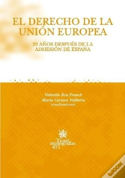 Capa do artigo El Derecho De La Unión Europea
