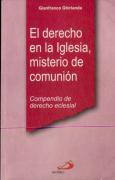 El Derecho En La Iglesia, Misterio De Comunión