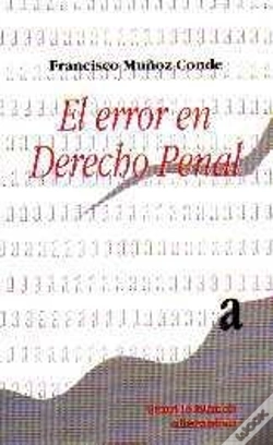 Capa do artigo El Error En El Derecho Penal