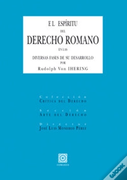 Capa do artigo El Espiritu Del Derecho Romano En Las Diversas Fases De Su Desarrollo