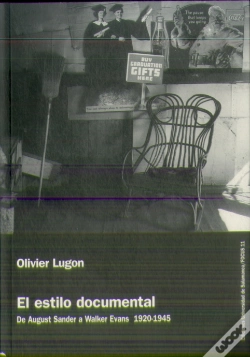 Capa do artigo El Estilo Documental. De August Sander A Walker Evans 1920-1945