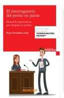 El Interrogatorio Del Perito En Juicio (Papel + E-Book)