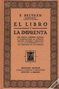 Capa do artigo El Libro Y La Imprenta  