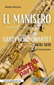 Capa do artigo El Manisero - Sax Quartet (Score & Parts)