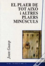 Capa do artigo El Plaer De Tot Aix? I Altres Plaers Min#Sculs
