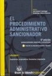 Capa do artigo El Procedimiento Administrativo Sancionador 2 Volúmenes + Cd Rom
