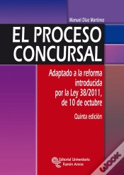 Capa do artigo El Proceso Concursal  