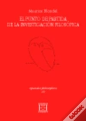 Capa do artigo El Punto De Partida De La Investigación Filosófica