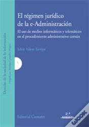 Capa do artigo El Regimen Juridico De La E-Administracion.