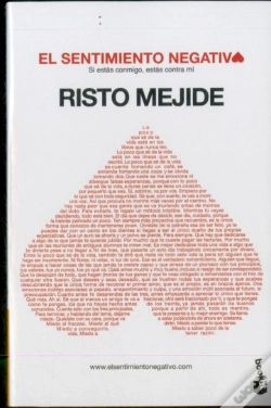 Capa do artigo El Sentimiento Negativo