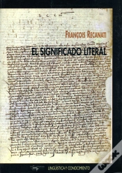 Capa do artigo El Significado Literal