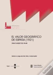 Capa do artigo El Valor Geográfico De España (1921)