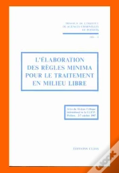 Capa do artigo Élaboration Des Règles Minima Pour Le Traitement En Milieu Libre