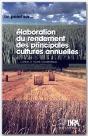 Elaboration Du Rendement Des Principales Cultures Annuelles - Preview