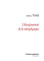 Elargissement De La Metaphysique - Preview