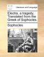 Electra, A Tragedy. Translated From The - Preview