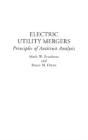 Electric Utility Mergers - Preview