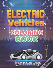 Electric Vehicles Coloring Book