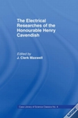 Capa do artigo Electrical Researches Of The Honorable Henry Cavendish
