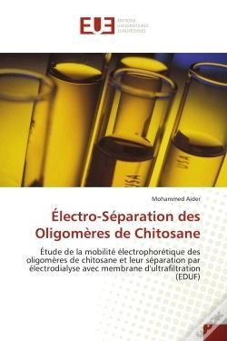 Capa do artigo Electro-Separation Des Oligomeres De Chitosane