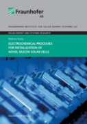 Electrochemical Processes For Metallization Of Novel Silicon Solar Cells