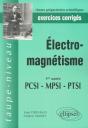 Électromagnétisme Pcsi-Mpsi-Ptsi - Exercices Et Problèmes Corrigés - Preview