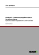 Electronic Commerce Unter Besonderer Berucksichtigung Kommunikationspolitischer Instrumente