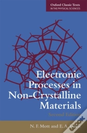 Electronic Processes In Non-Crystalline Materials