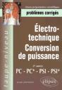 Electrotechnique - Conversion De Puissance Pc-Pc*, Psi-Psi* - Problèmes Corrigés - Preview