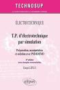 Électrotechnique ; Tp D'Électrotechnique Par Simulation ; Préparation, Manipulation Et Solution Avec Psimdemo (2e Édition ; Avec Énergies Renouvelables) - Preview