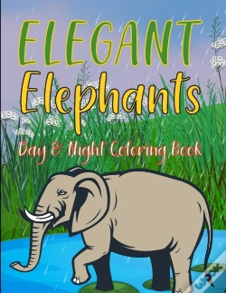 Capa do artigo Elegant Elephants Day & Night Coloring Book